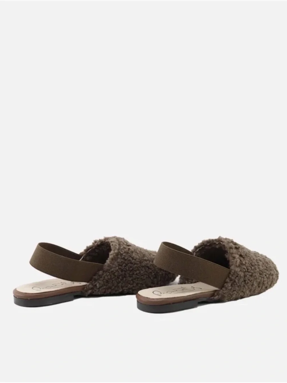 CHESTNUT SHEARLING MULES PAPANATAS | ELI 1957 size 29
